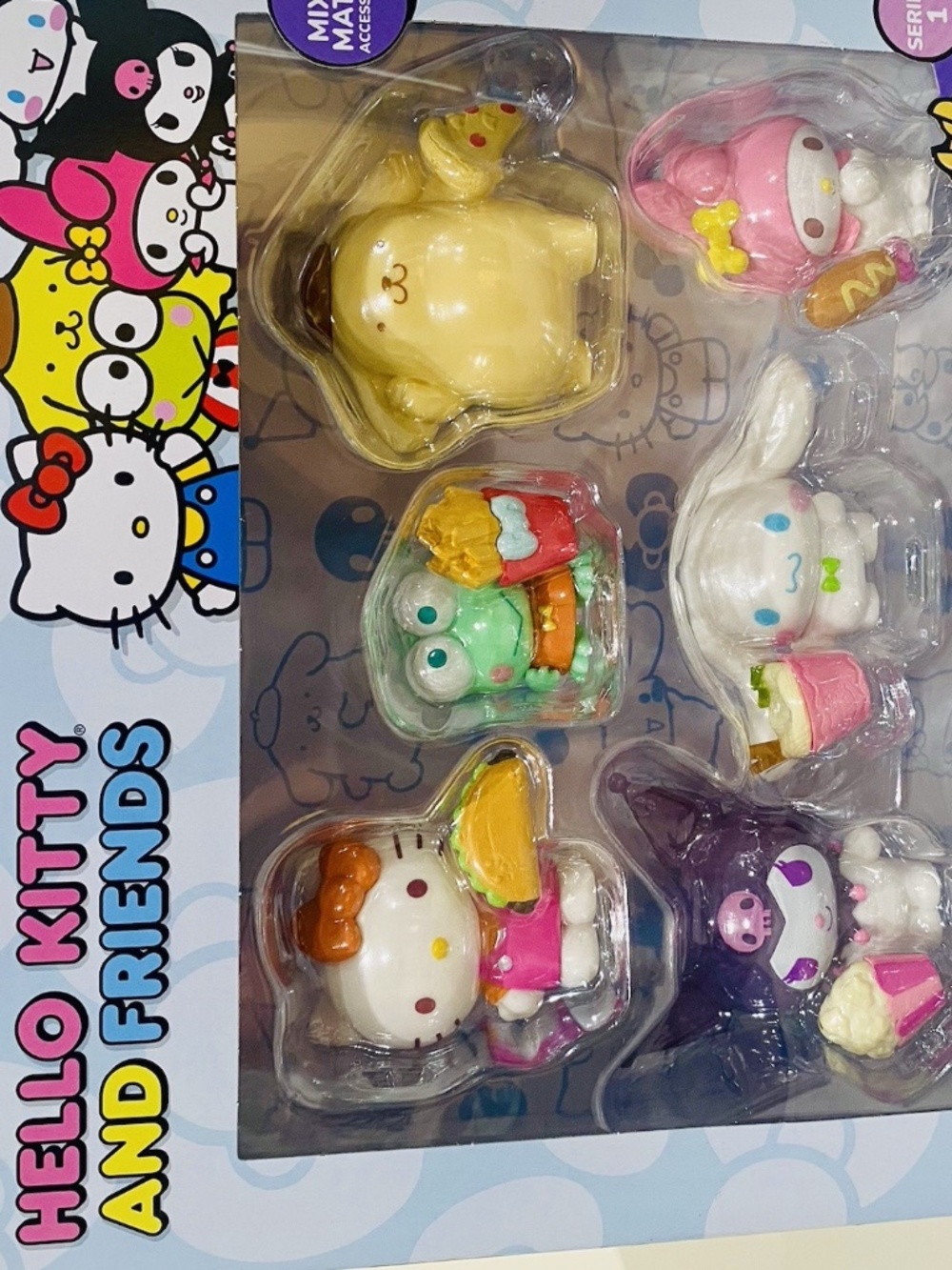 Sanrio Hello Kitty Keroppi Kuromi Cinnamoroll My Melody Figure Series 1 Boxed